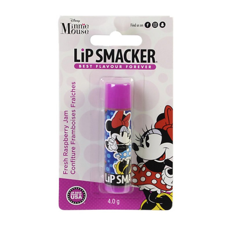 Бальзам для губ Disney Minnie Fresh Raspberry  - 4ml Lip Smaker