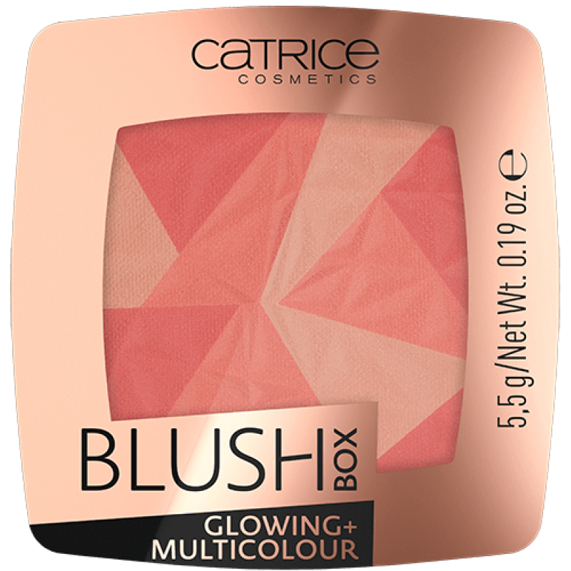 Румяна Blush Box Glowing + Multicolour 010 Catrice