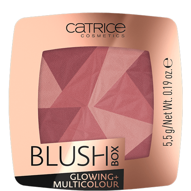 Румяна Blush Box Glowing + Multicolour 020 Catrice