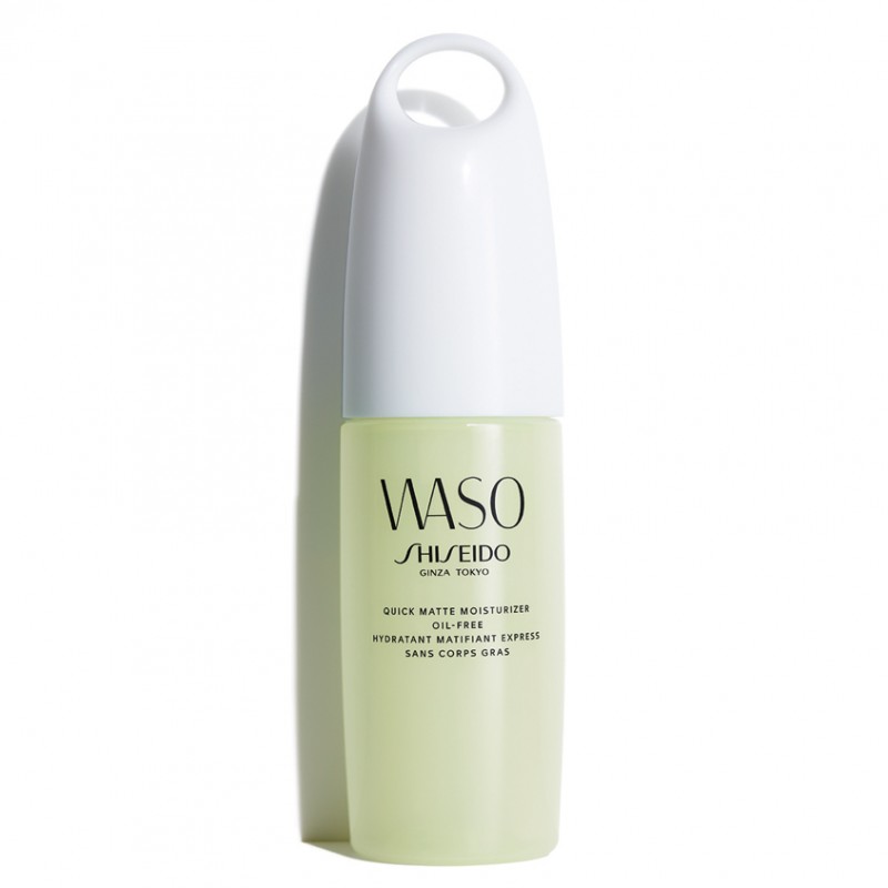 Мгновенно матирующая увлажняющая эмульсия, без содержания масел WASO Shiseido