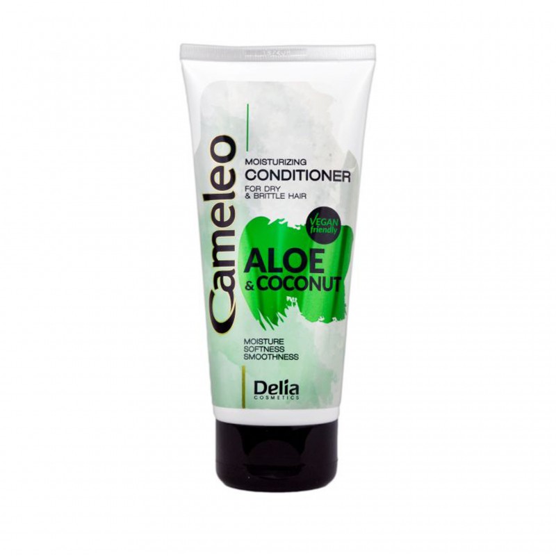 Кондиционер для волос  Aloe And Coconut Moisturizing Conditioner  - 200ml Delia