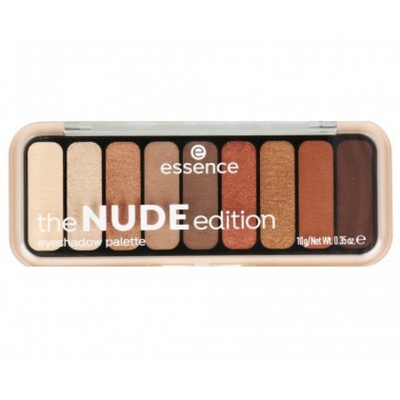 Палетка теней для век The Nude Edition Eyeshadow Palette  - 10ml Essence
