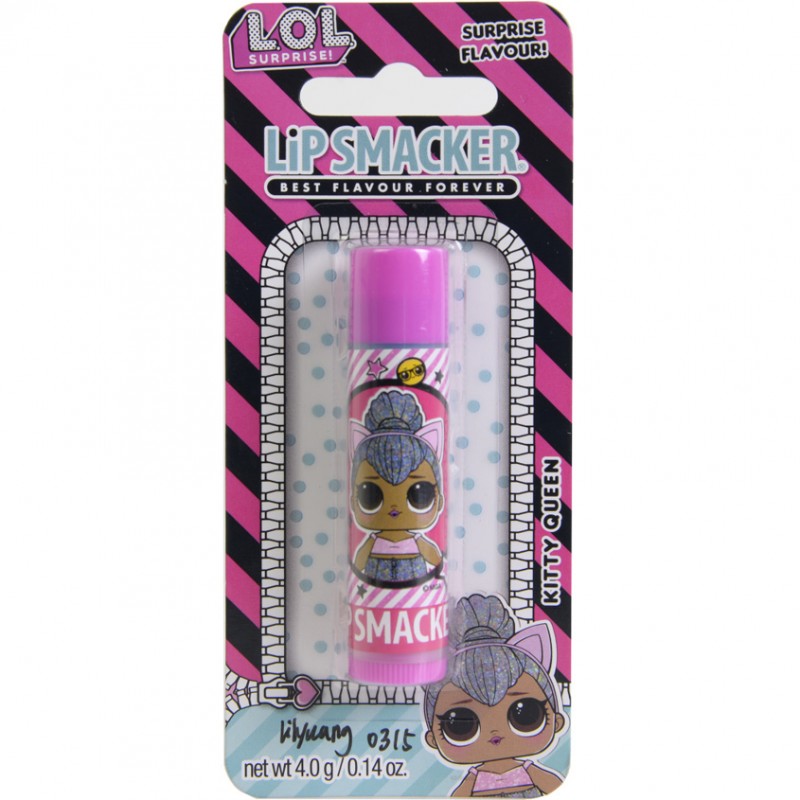 Бальзам для губ LOL Kitty Queen-Raspberry Surprise!  - 4ml Lip Smaker