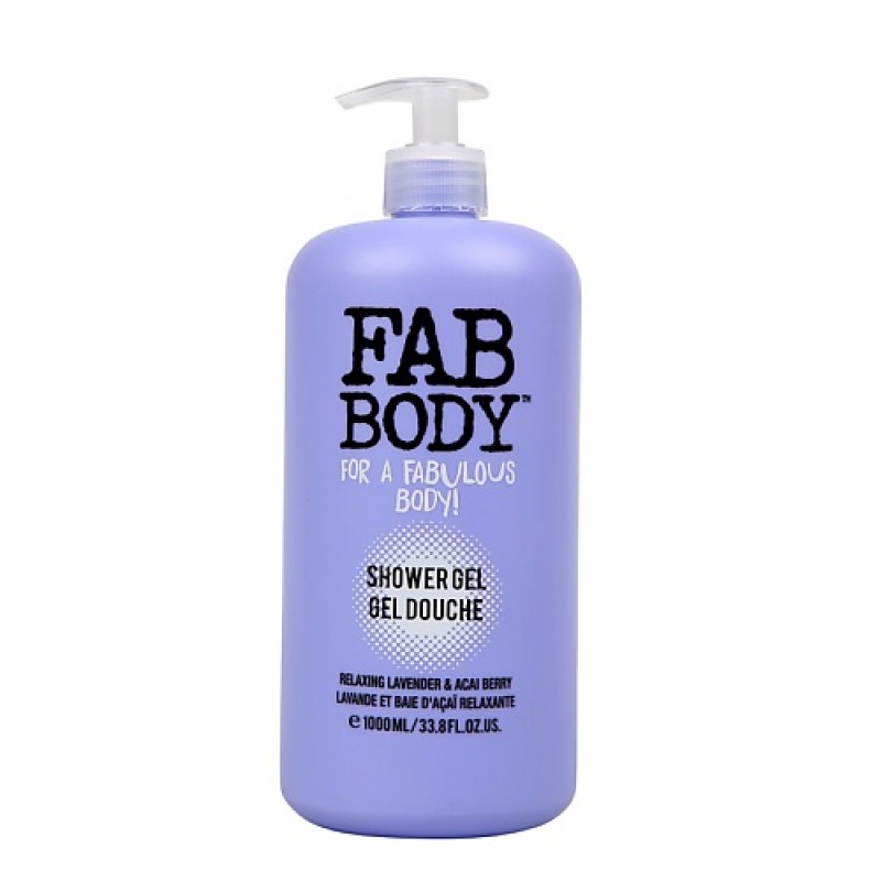 Гель для душа Fab Body Relaxing Lavender & Acai Berry Elle Basic