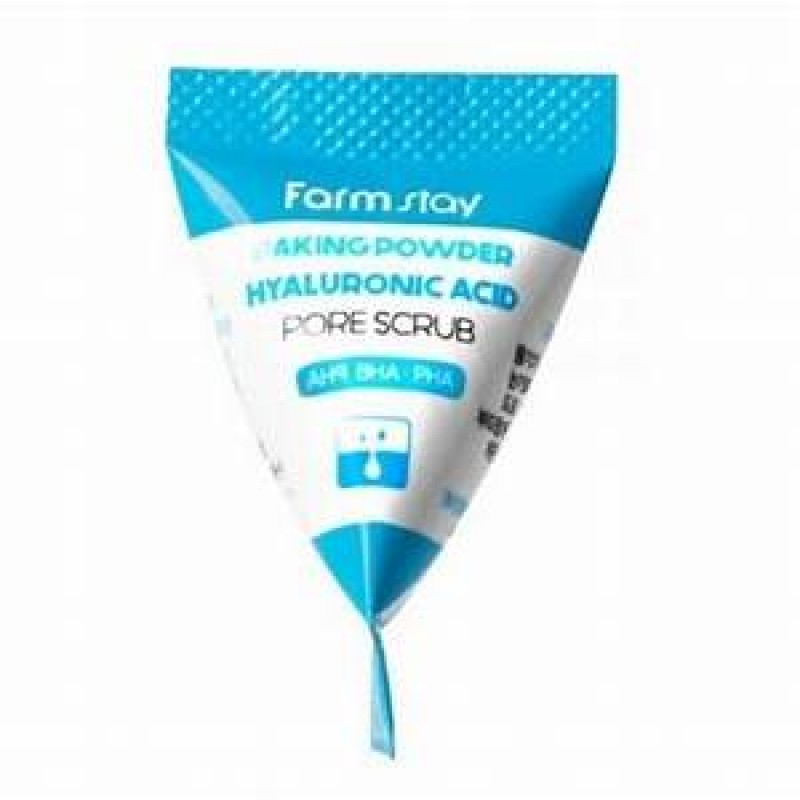 Скраб для лица с содой и гиалуроновой кислотой Hyaluronic Scrub  - 7ml FarmStay