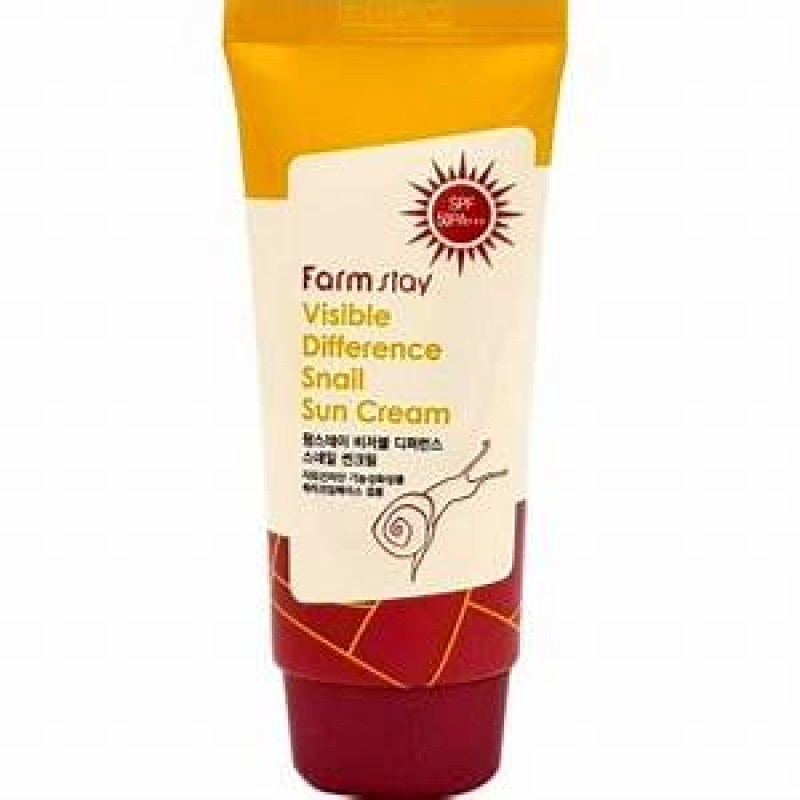 Солнцезащитный крем с экстрактом улитки SPF50+ Snail Sun Cream